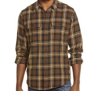 Filson Scout Shirt - Black, Brown and Gold (Large)